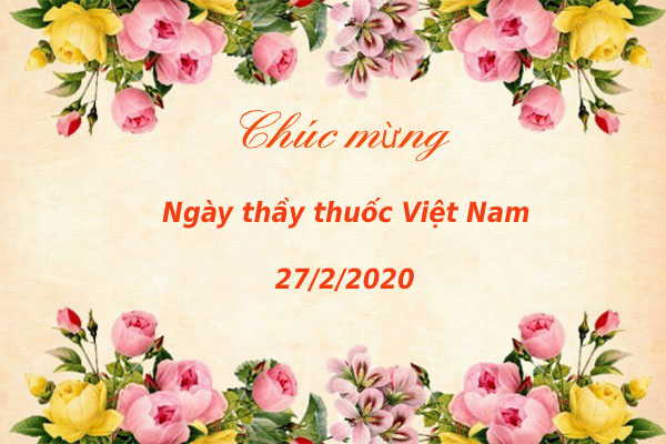 Lời chúc mừng ngày Thầy thuốc Việt Nam