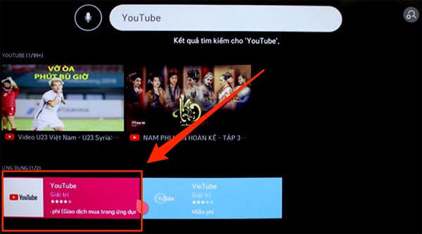 Xử lý tivi LG không xem được YouTube