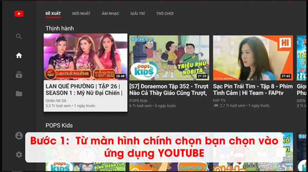 Xử lý tivi LG không xem được YouTube