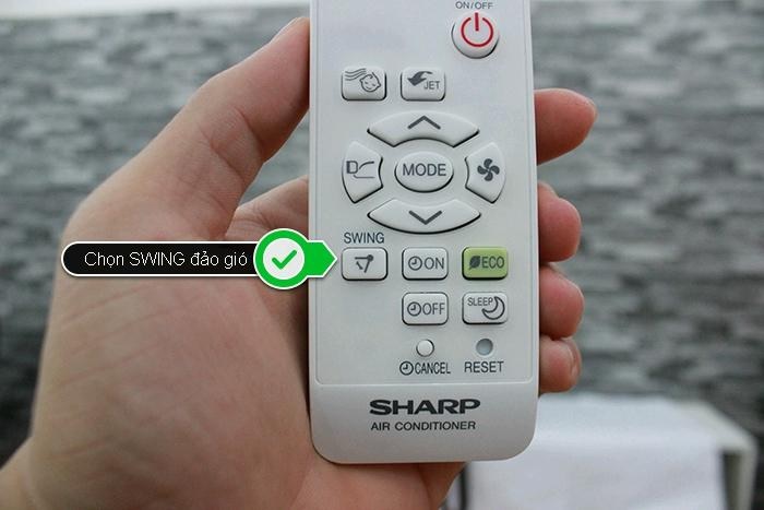 Cách sử dụng remote máy lạnh Sharp