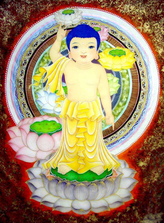 Hình ảnh của tượng Phật Đản Sanh đẹp