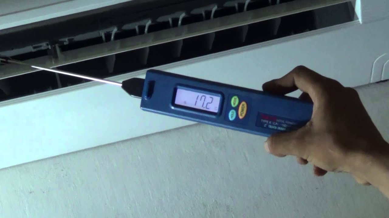 Nhiệt kế đo nhiệt độ cửa gió điều hòa