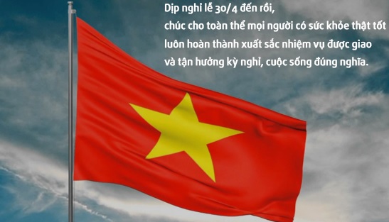 Lời chúc 30/4