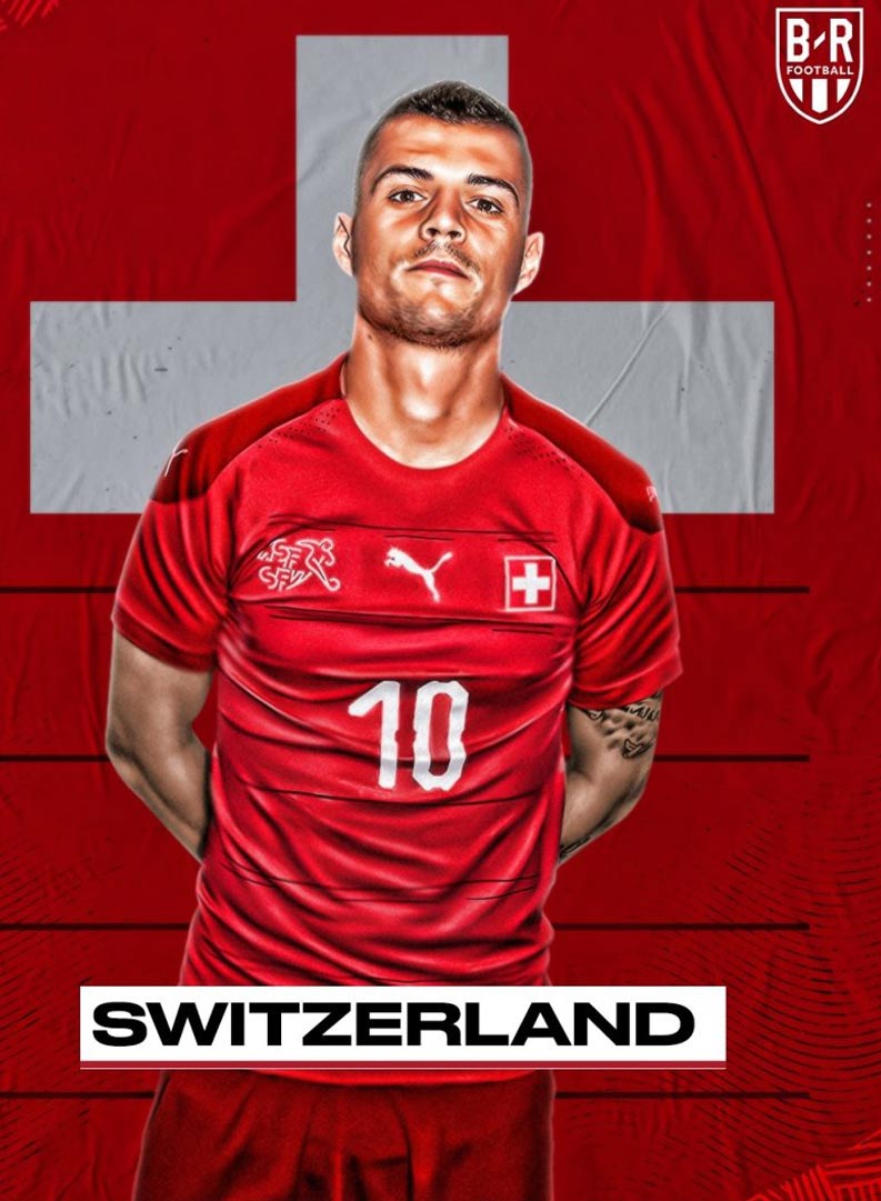 Áo EURO 2021 của tuyển Thụy Sĩ