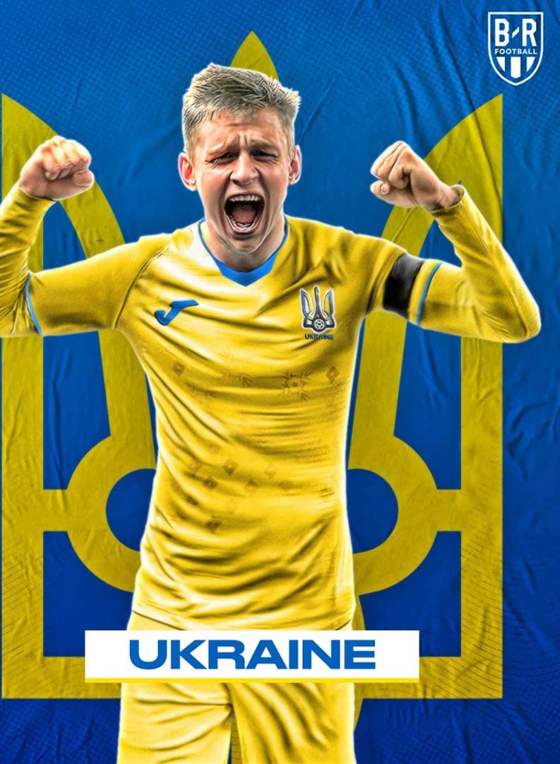 Áo EURO 2021 của tuyển Ukraina