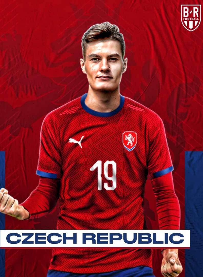 Áo EURO 2021 của tuyển Cộng Hòa Séc