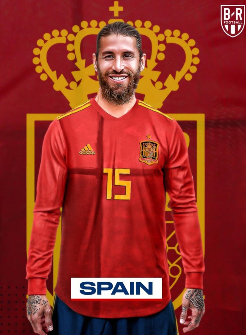 Áo EURO 2021 của tuyển Tây Ban Nha