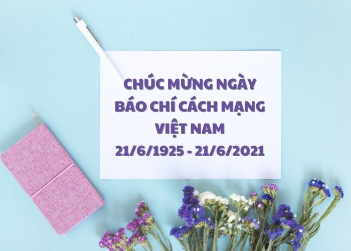 Mẫu thiệp chúc mừng ngày Nhà báo Việt Nam