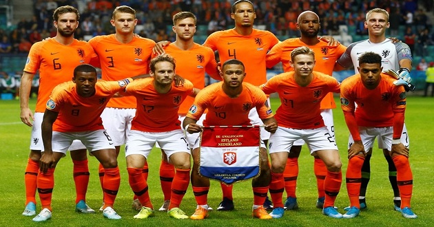 Đội hình đội tuyển Hà Lan EURO 2021