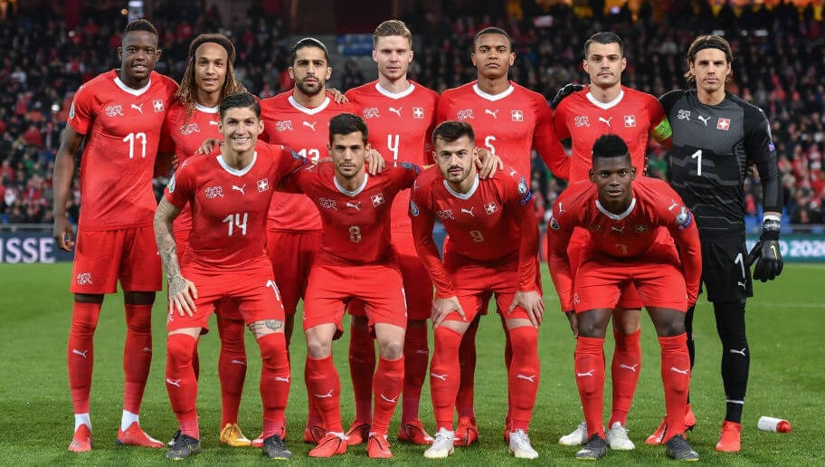 Đội hình đội tuyển Thụy Sĩ EURO 2021