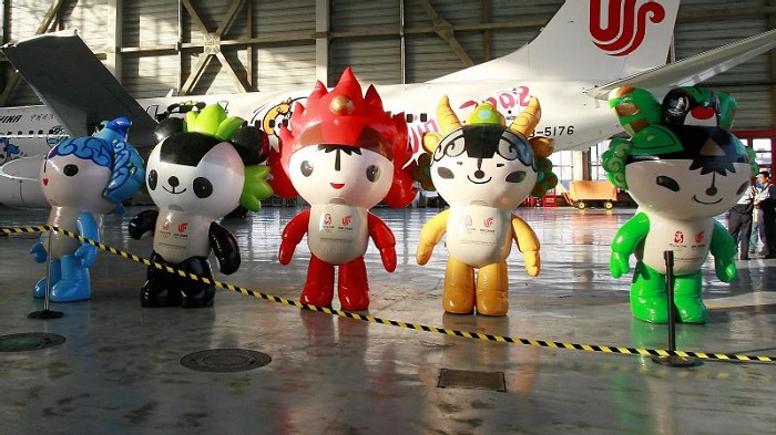 Linh vật Beibei, Jingjing, Huanhuan, Yingying và Nini (The Fuwa - The Five Friendlies) - Thế vận hội Mùa hè Bắc Kinh 2008, Trung Quốc