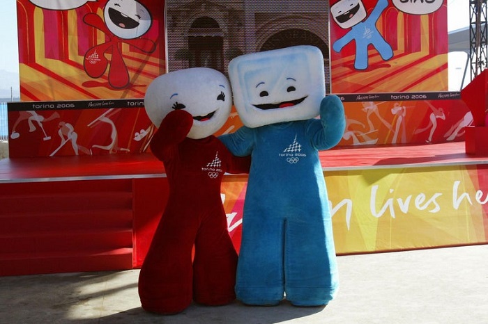 Linh vật Neve và Gliz - Thế vận hội Mùa đông Turin 2006, Italy