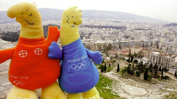 Linh vật Athena và Phevos - Thế vận hội Mùa đông Athens 2004, Greece