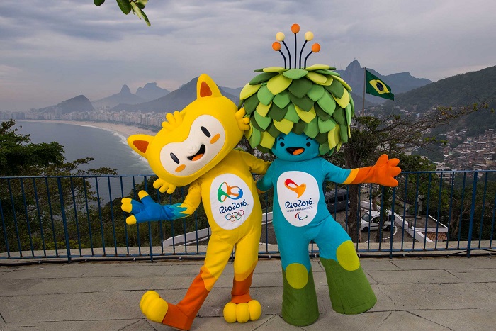 Linh vật Vinicius và Tom - Thế vận hội Mùa hè Rio 2016, Rio de Janeiro, Brazil