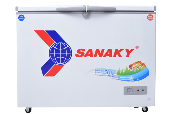 Tủ đông Sanaky sở hữu kiểu dáng đơn giản