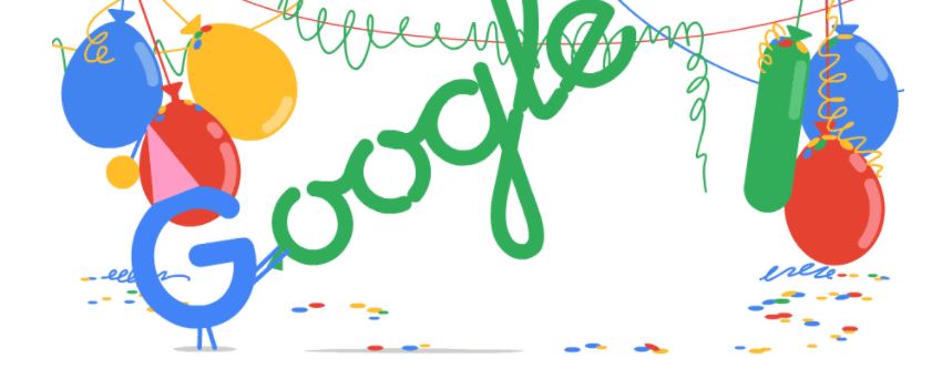 Sinh nhật Google 18 tuổi