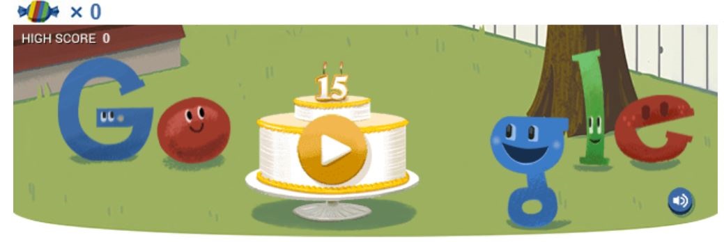 Sinh nhật Google 15 tuổi