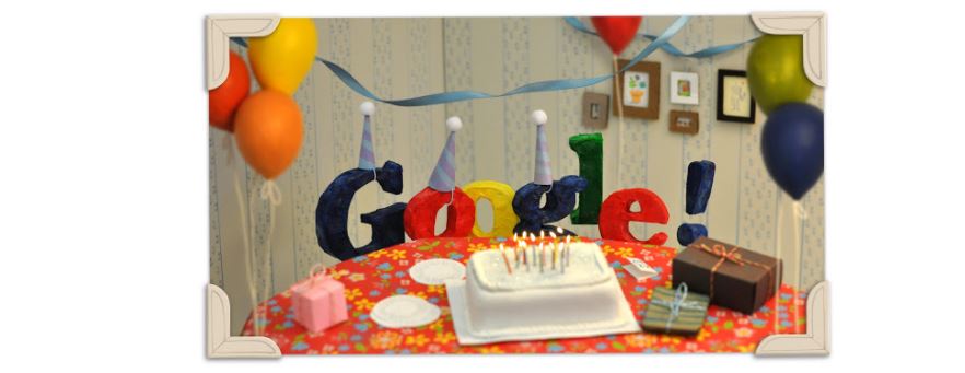 Sinh nhật Google 13 tuổi