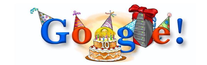 Sinh nhật Google 10 tuổi