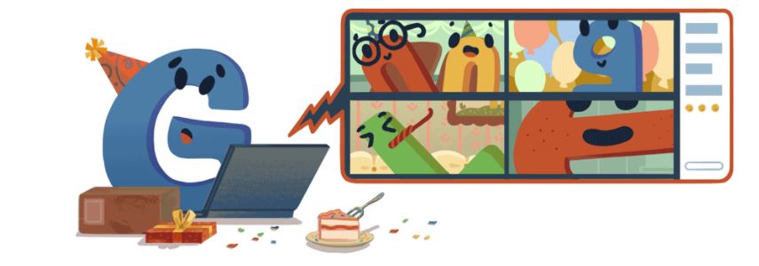 Sinh nhật Google 22 tuổi