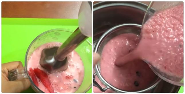 Cách làm kem dưa hấu sữa chua