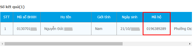 Cách tra cứu bảo hiểm y tế hộ gia đình