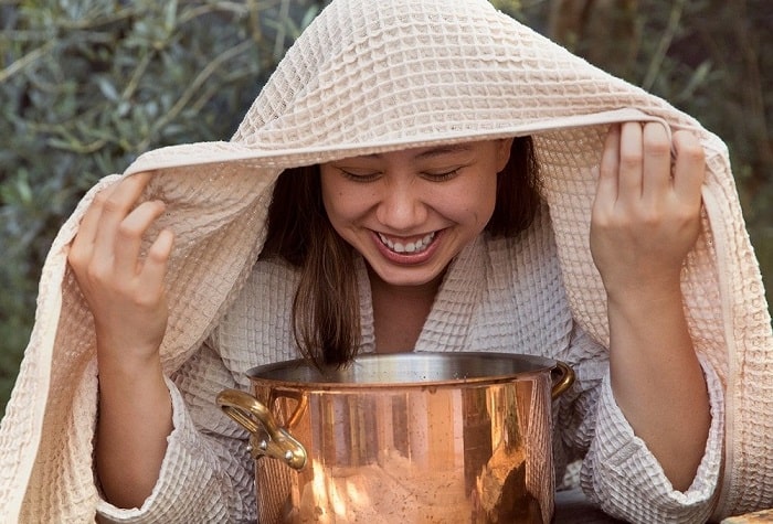 Một số lưu ý khi xông hơi giải cảm