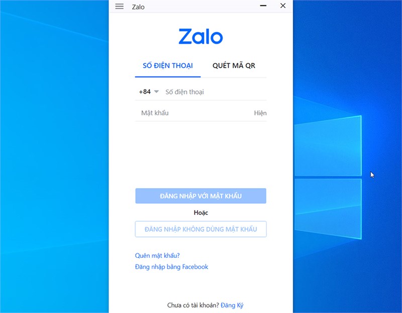 Cách đăng nhập Zalo bằng mã QR trên máy tính