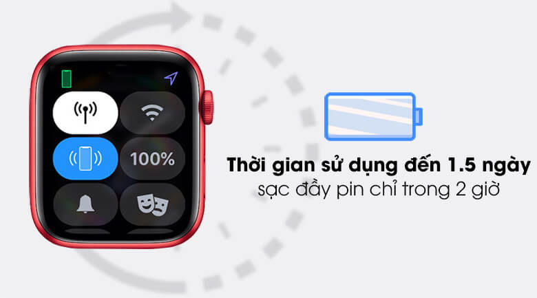 Tính năng tiết kiệm pin của Apple Watch Series 6