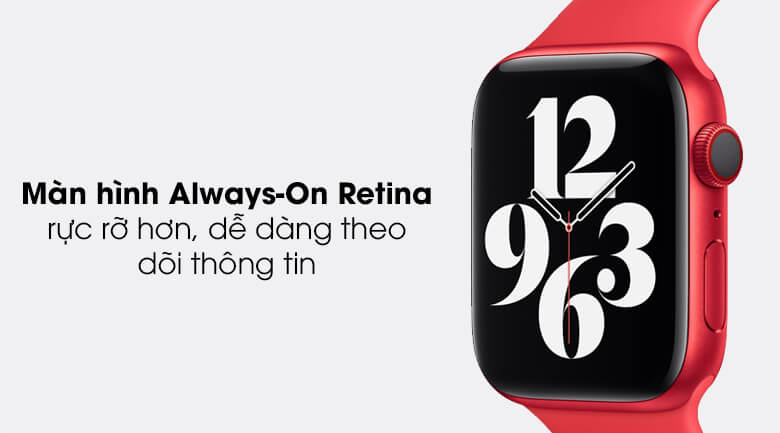 Tính năng Always - on display của Apple Watch Series 6