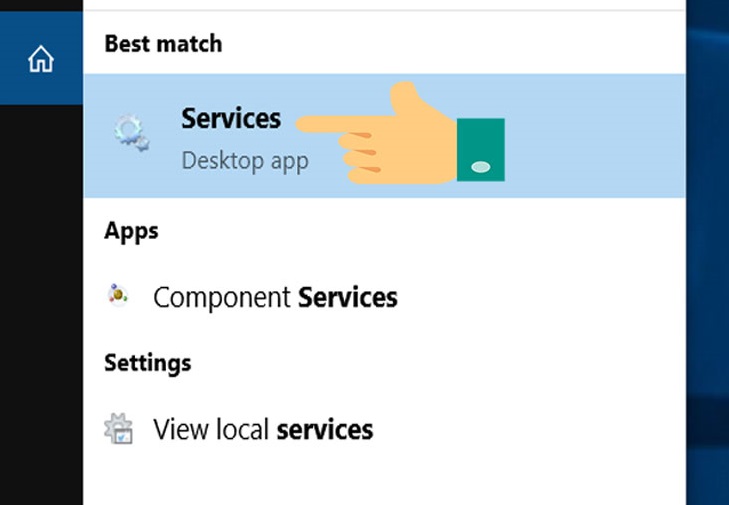 Cách tắt update Windows 10 bằng Services