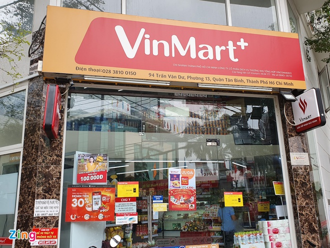 Hệ thống các siêu thị, cửa hàng VinMart+ Hà Nội