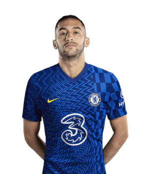 Đội hình Chelsea: Áo số 22 - Tiền đạo Hakim Ziyech