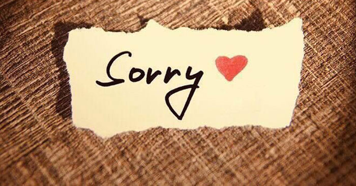 Tus xin lỗi người yêu khi giận