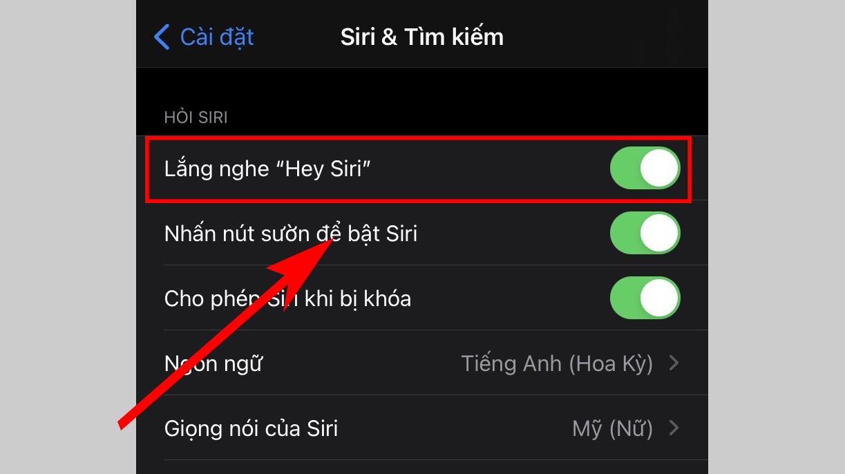 Cách dùng Siri