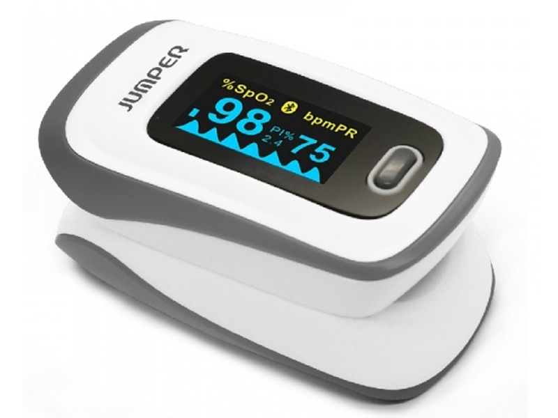 Máy đo nồng độ oxy bão hòa trong máu SPO2 Jumper JPD-500F (Bluetooth)