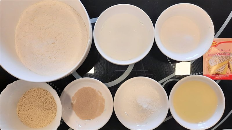 Cách làm bánh tiêu sữa không cần bột nở