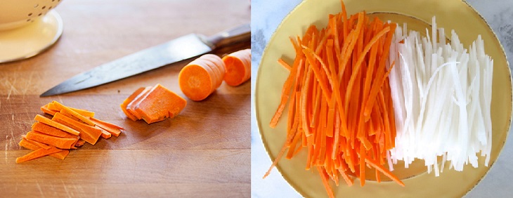 Cách làm củ cải muối chua ngọt
