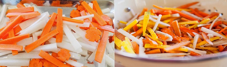 Cách làm củ cải muối chua ngọt
