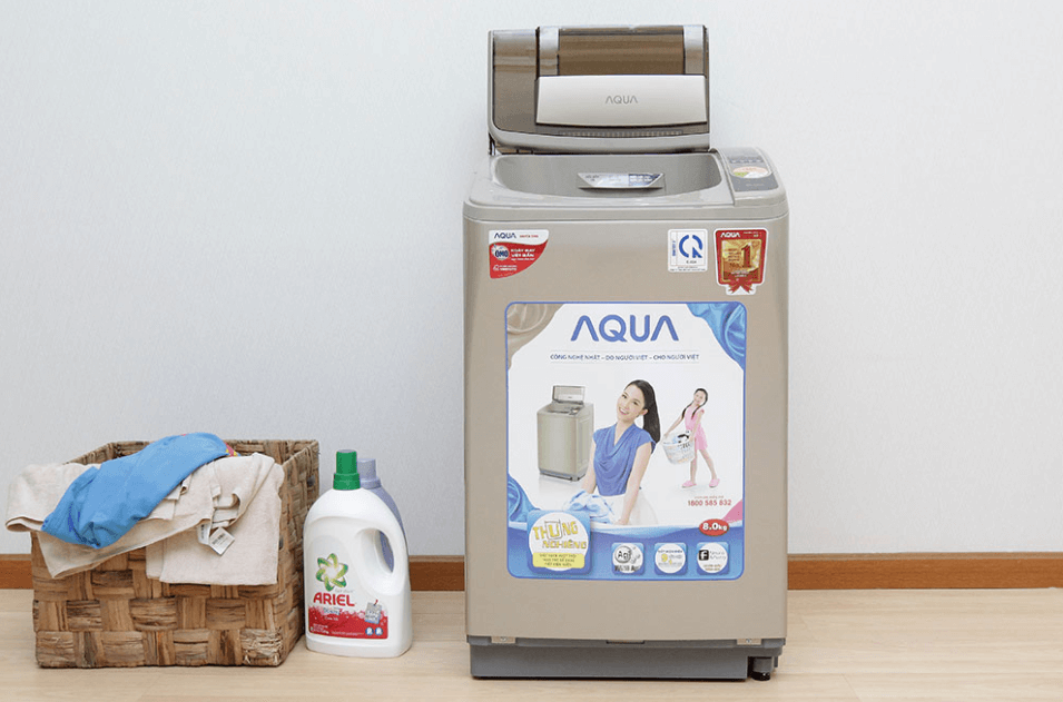 Máy giặt Aqua 8kg cửa trên