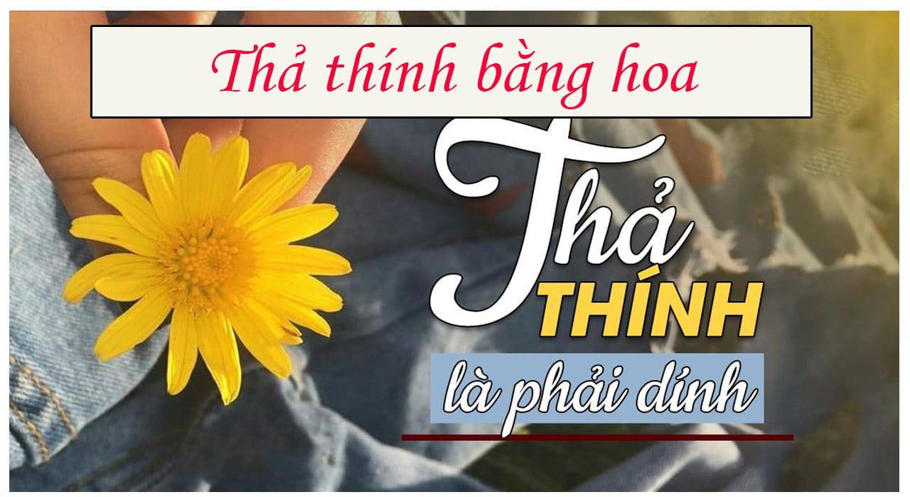 Tổng hợp những stt, bài thơ thả thính về hoa cực chất