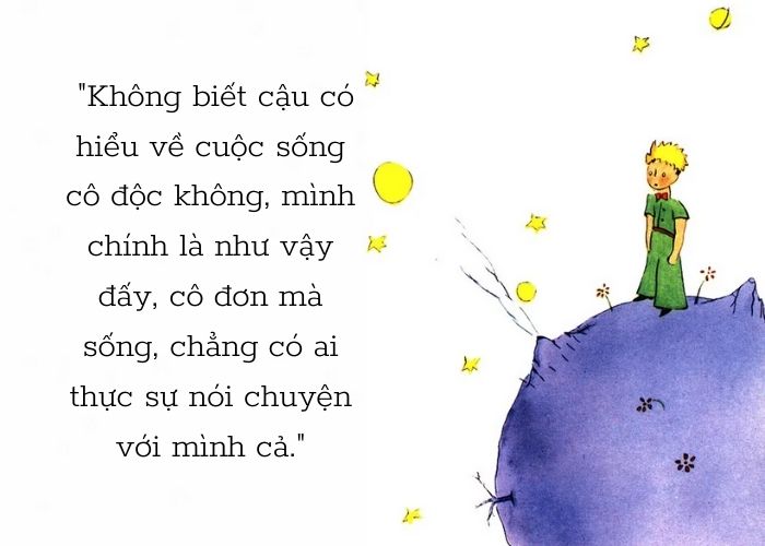 Hoàng tử bé Quote hay, ý nghĩa