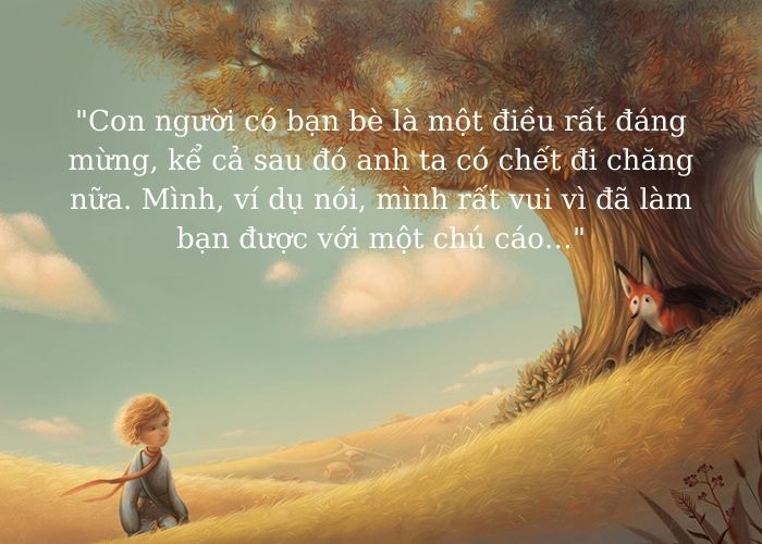 Quote hay trong truyện Hoàng tử bé