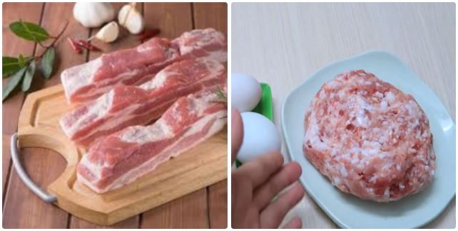 Cách làm thịt hấp trứng muối