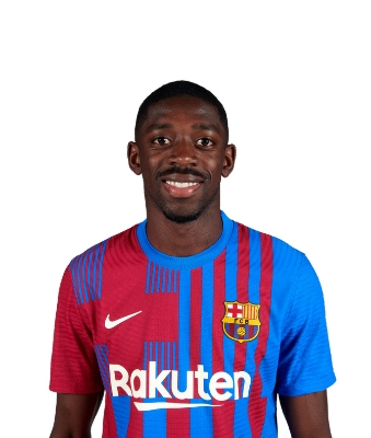 Đội hình Barca: Áo số 7 - Tiền đạo Ousmane Dembélé