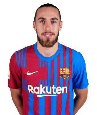 Đội hình Barca: Áo số 22 - Hậu vệ Óscar Mingueza