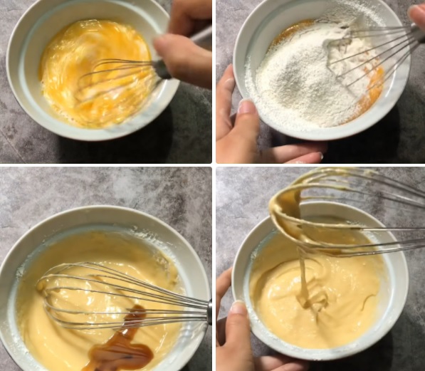 Cách làm bánh từ bột nếp và trứng