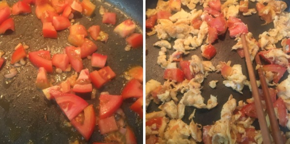 Cách làm trứng xào cà chua