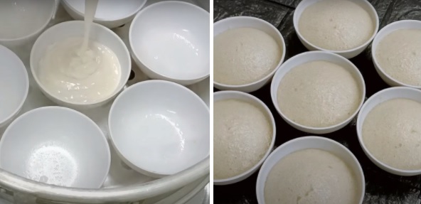 Cách làm bánh bò nước cốt dừa từ bột gạo