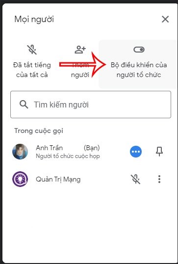 Cách cho phép người khác chia sẻ màn hình trên Google Meet